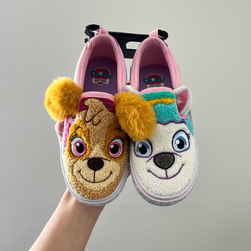 Paw Patrol Character Toddlers Slip-On Shoes Size 11 Toddler